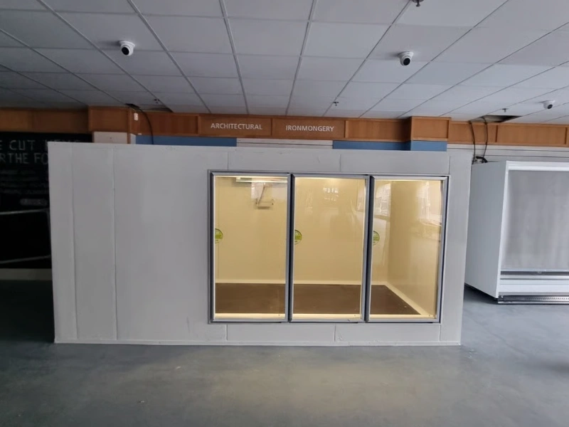 Glass Cold Room & Freezer Room 2