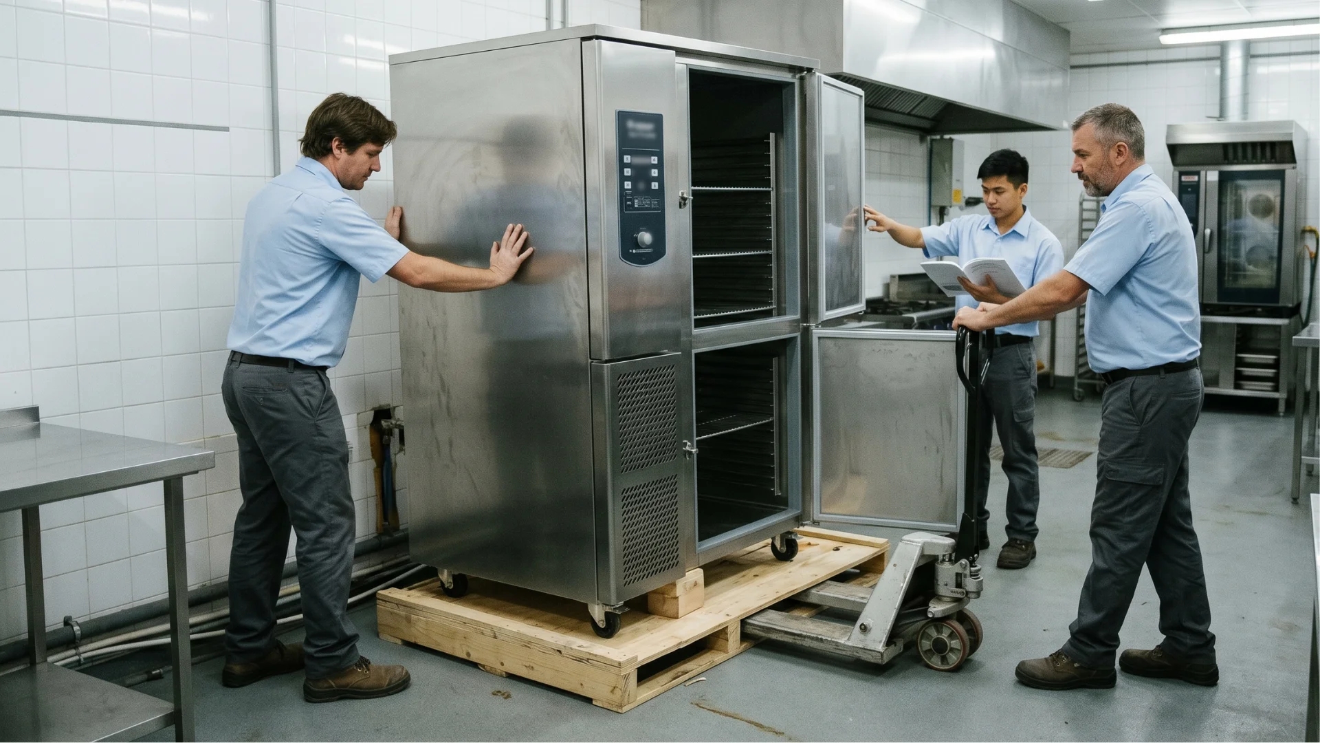Blast chiller installation specialists delivering commercial blast freezer setup, industrial refrigeration fitting and cold storage solutions for UK food businesses