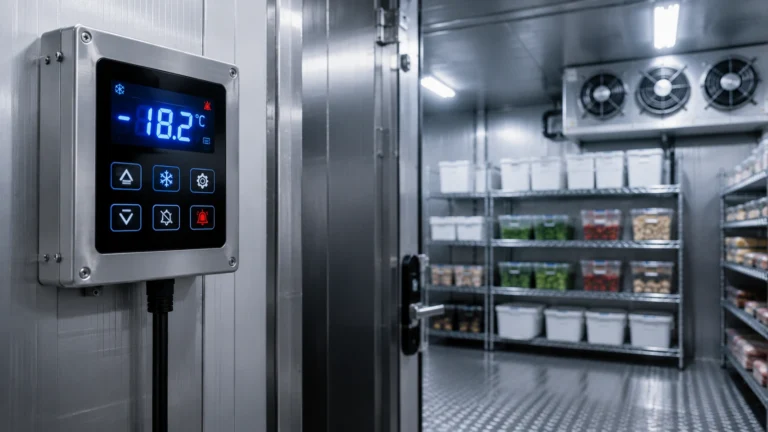 How to Read Your Walk-In Freezer’s Control Panel & Alarms